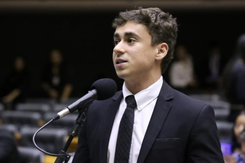 Nikolas Ferreira reage após Flávio dizer que o quer como ministro