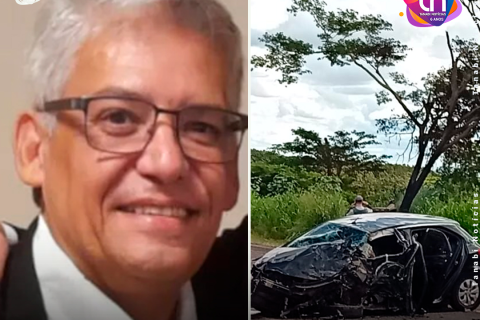 Advogado de 56 anos morre em batida frontal e carreta pega fogo em rodovia de Olímpia