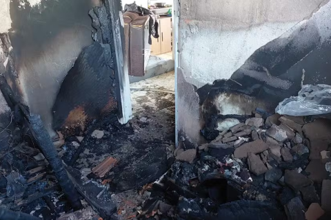 Pai do menino de 3 anos que morreu carbonizado em incêndio se feriu ao tentar socorrer criança após vidro do quarto estourar