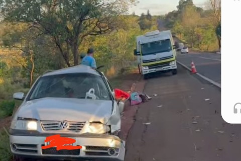 Acidente com vítimas fatais na Rodovia dos Barrageiros em Santa Fé do Sul