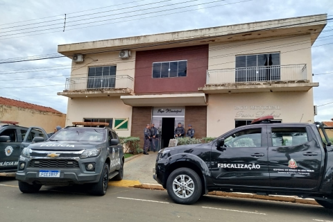 Operação integrada mira fraudes em licitações e desvio de verba em Populina com apoio do 9º Baep